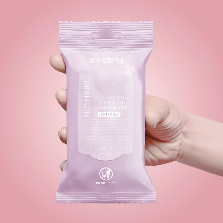 Sanitizing Travel Wipes - Lavender by Noshinku
