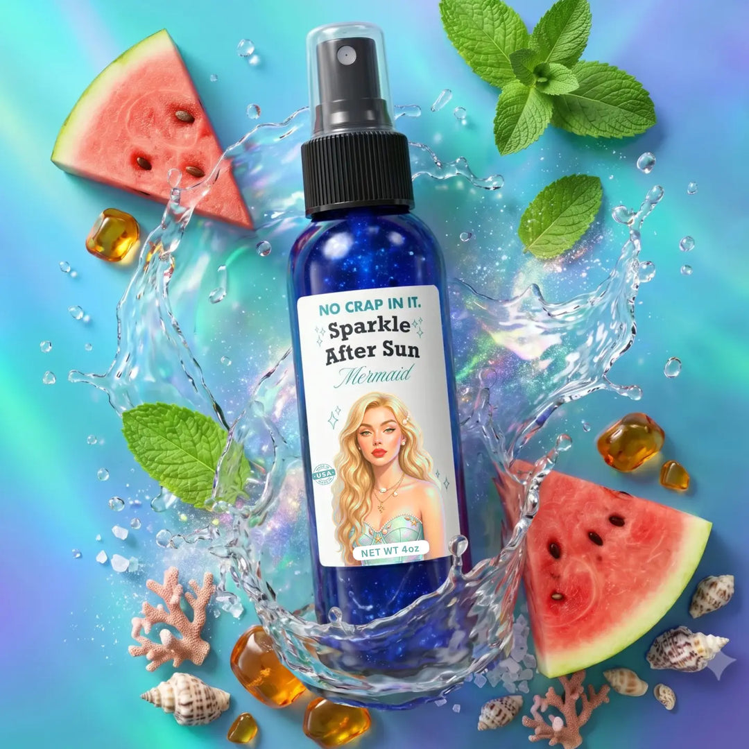Mermaid Sparkle After Sun Spray By No Crap In It (Ready To Ship)