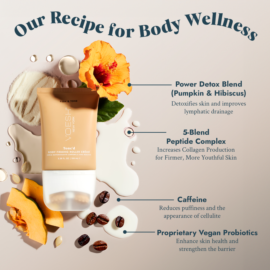 Peptide & Caffeine Firming Body Roller Crème – Tone’d