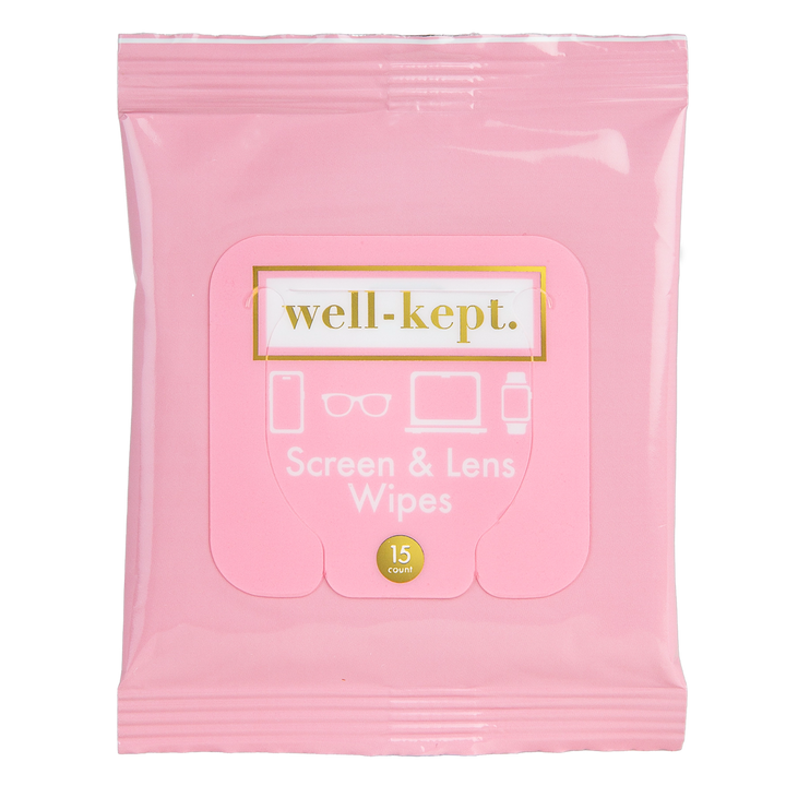 Screen & Lens Wipes - Pink Slate by Well-Kept (Preorder: Ships in 2-3 Weeks)
