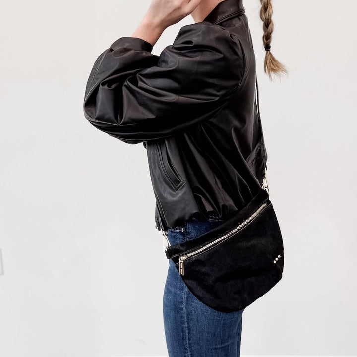 Hair on Hide Westlyn Bum Bag by Pretty Simple