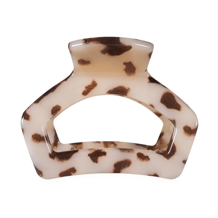 Petite Teleties Open Claw Clip - Blonde Tortoise