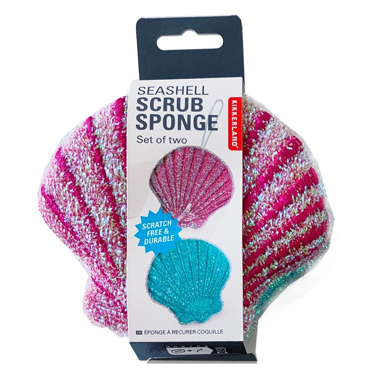 Seashell Scrub Sponge Set