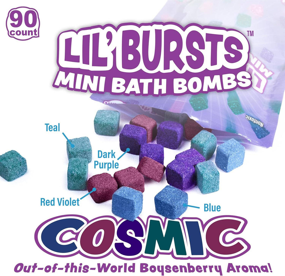 Lil' Bursts™ Mini Bath Bombs - Cosmic by Tub Works