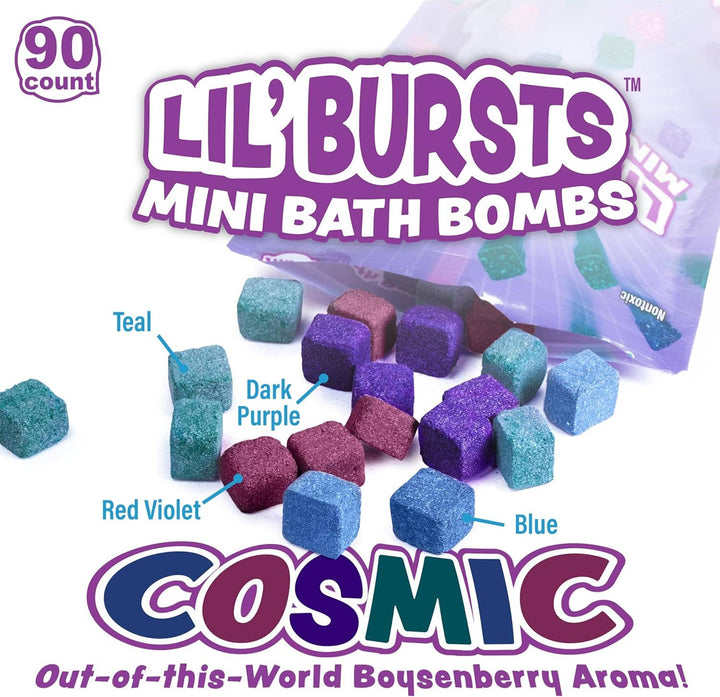 Lil' Bursts™ Mini Bath Bombs - Cosmic by Tub Works