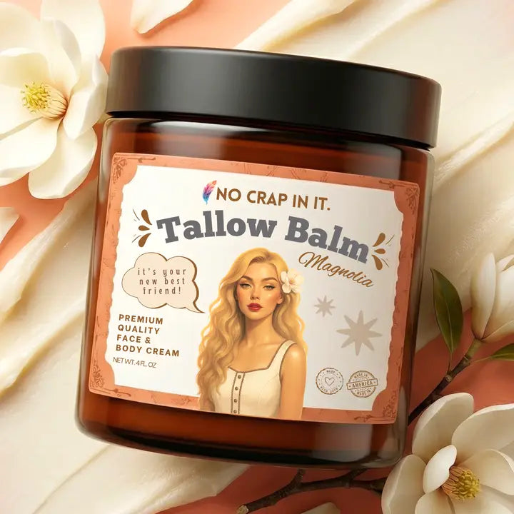LIVE WITH JESSICA: Tallow Balm by No Crap In It (Ships in 3 Weeks)
