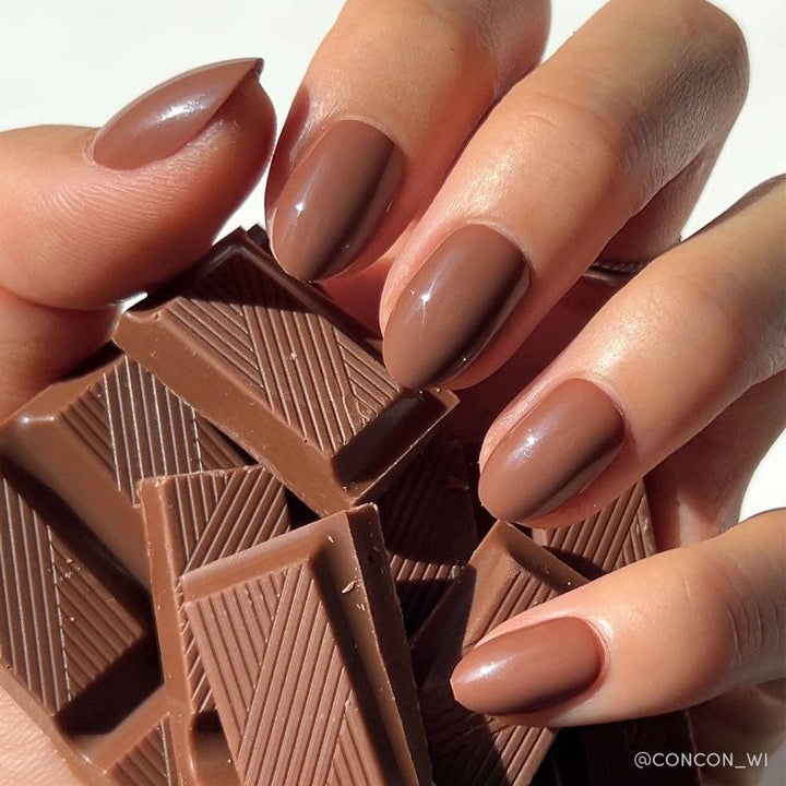 Press-On Glamnetic Nails - Chocolate Brown