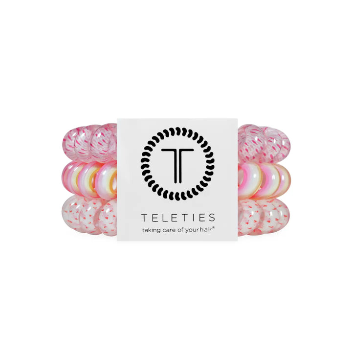 Teleties Hair Tie - Large Band Pack of 3 - Just Keep Swimming