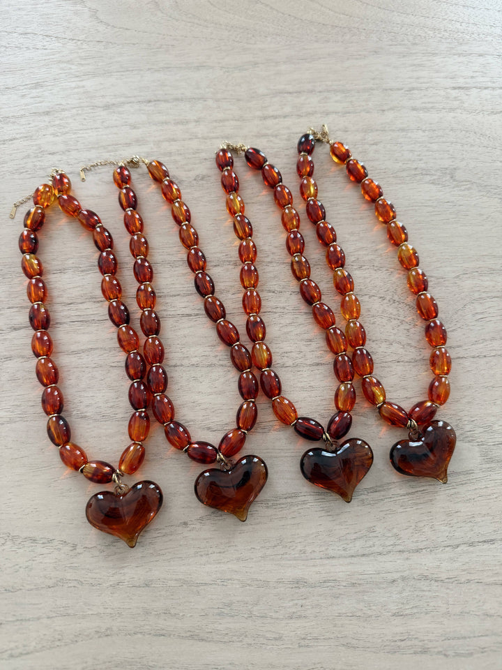 Maple Tortoise Hannah Necklace by Chansutt (Ships in 2-3 Weeks)
