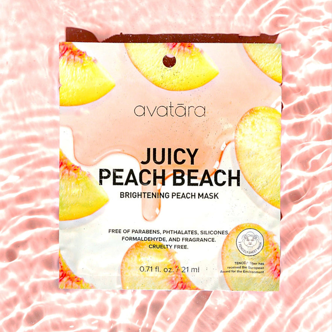 Juicy Beach Peach Brightening Sheet Mask