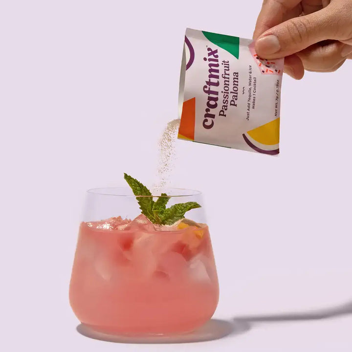 Craftmix Passionfruit Paloma Cocktail Mixer 12 Pack