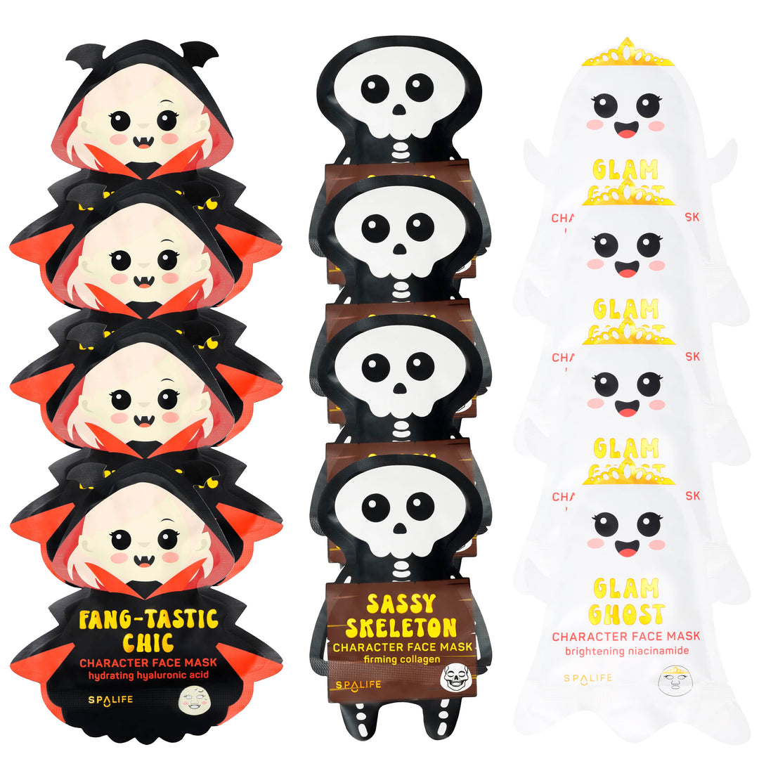 Collagen Korean Skincare Halloween Sheet Masks