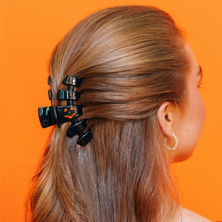 Medium Teleties Claw Clip - Spooky Smiles