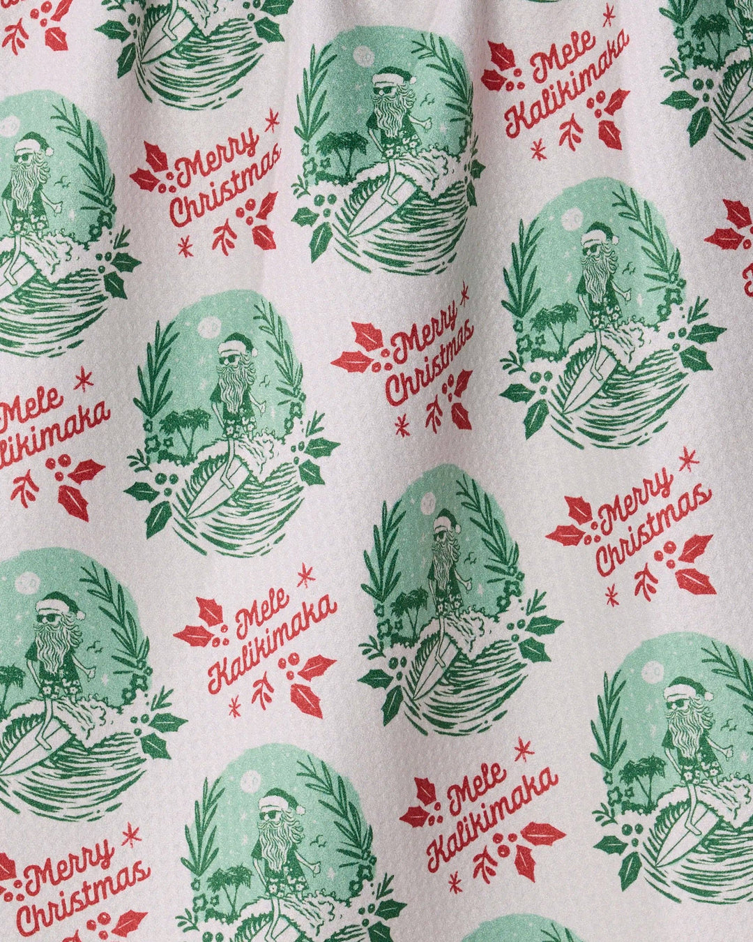 Tropical Tidings Tea Towel by Geometry