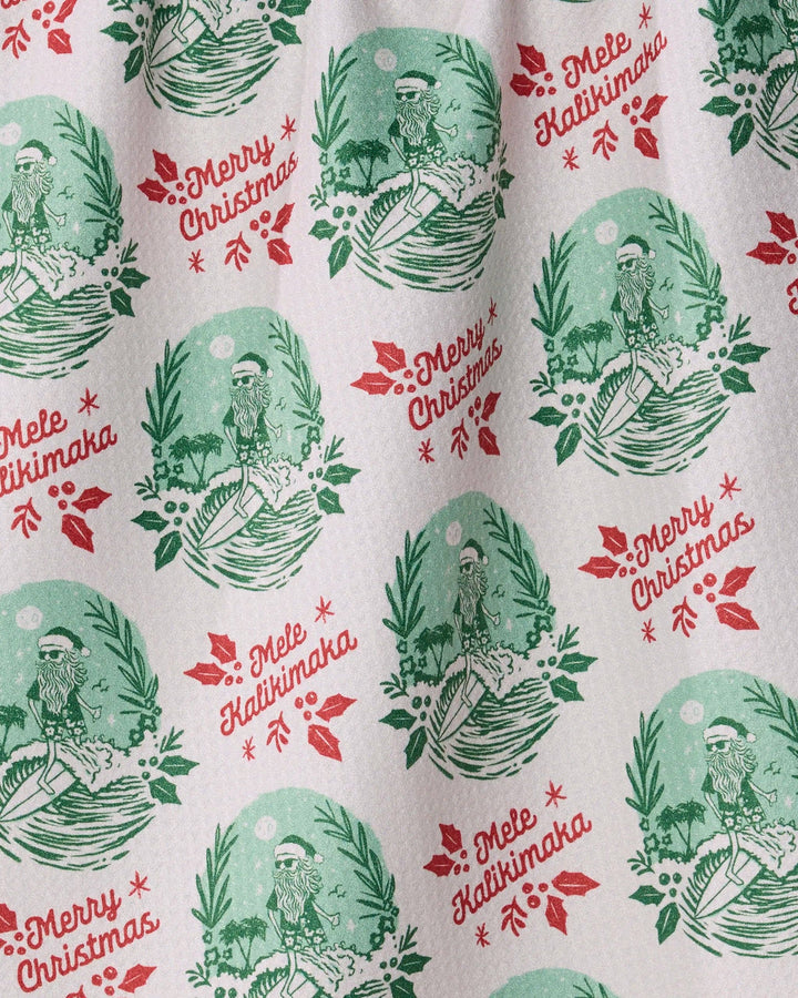 Tropical Tidings Tea Towel by Geometry