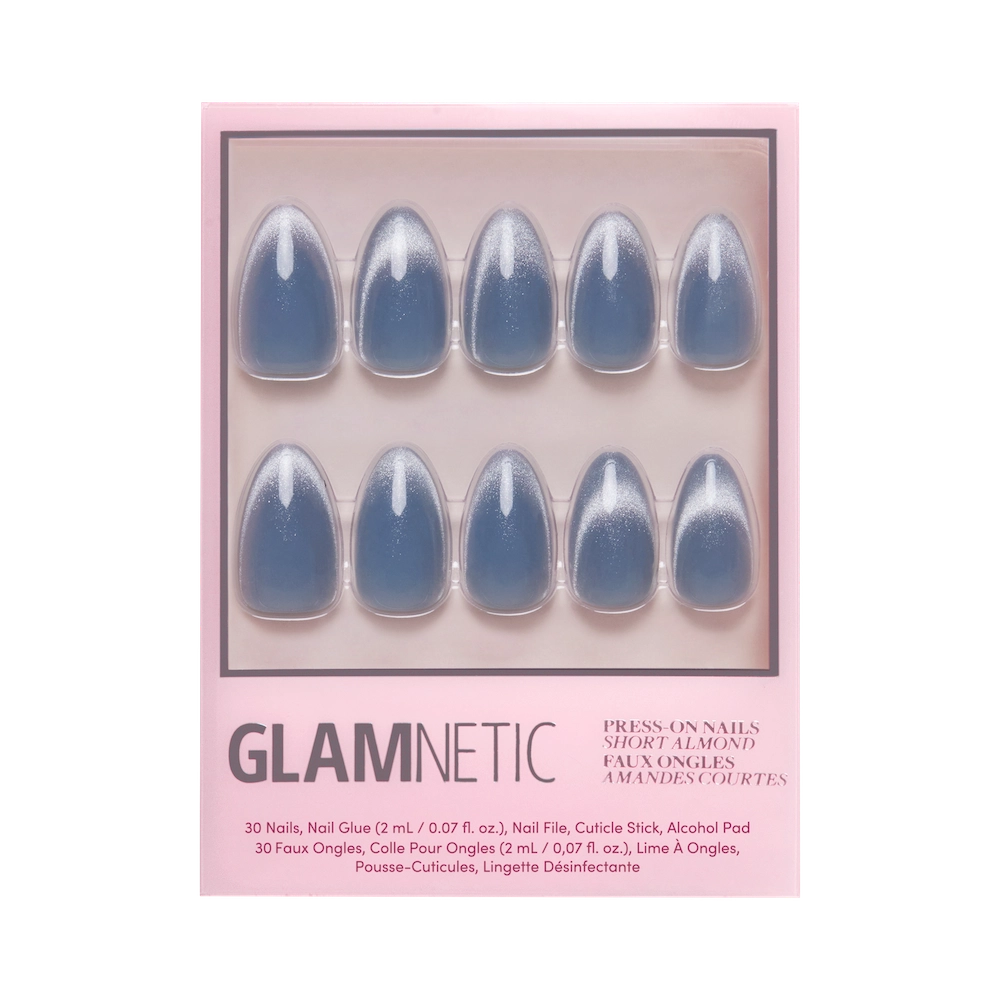 Press-On Glamnetic Nails - Baby Blues