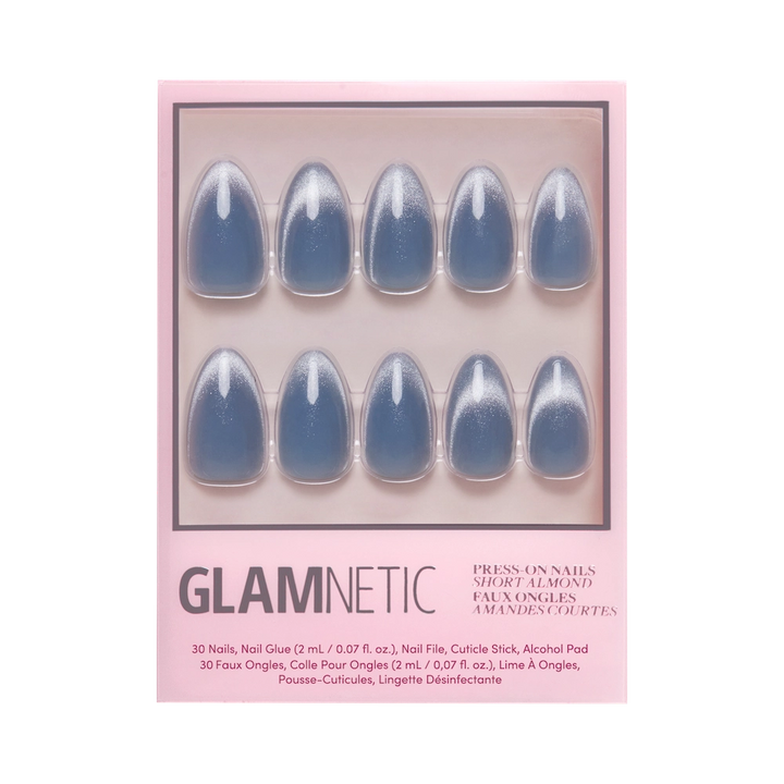 Press-On Glamnetic Nails - Baby Blues