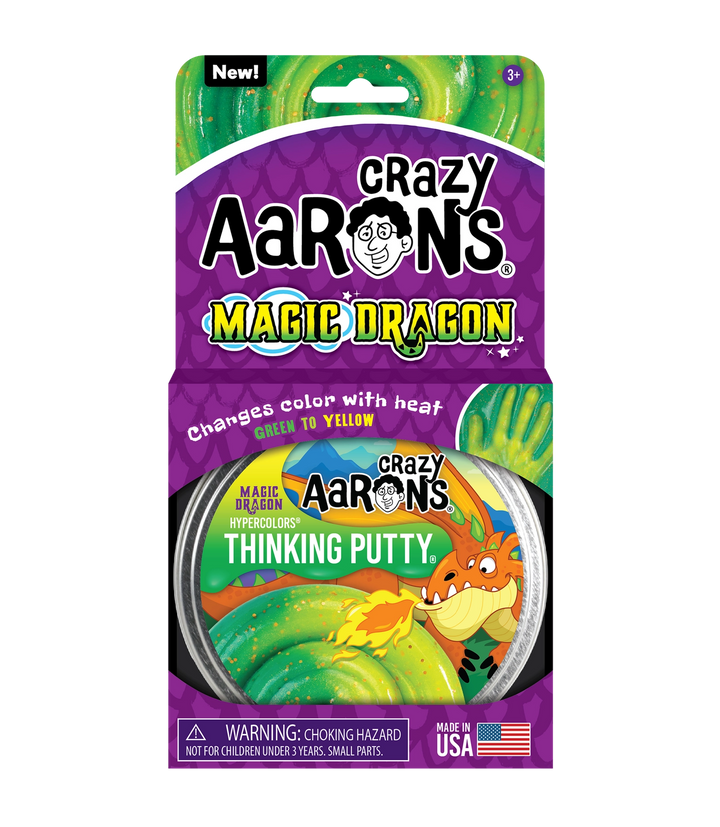 Magic Dragon - Full Size 4" Thinking Putty Tin