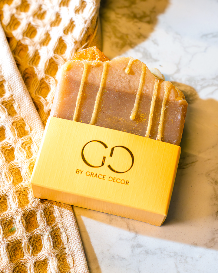 MORNING MEGA: Honey & Oatmeal Signature Soap By Grace Decor (Ships in 2-3 Weeks)
