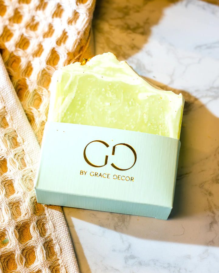 MORNING MEGA: Rosemary & Peppermint Signature Soap By Grace Decor (Ships in 2-3 Weeks)