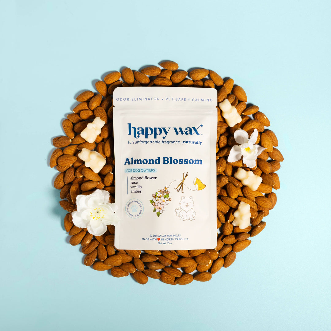 Happy Wax Soy Melts 2 Oz Bag - Almond Blossom Pet Odor Eliminator