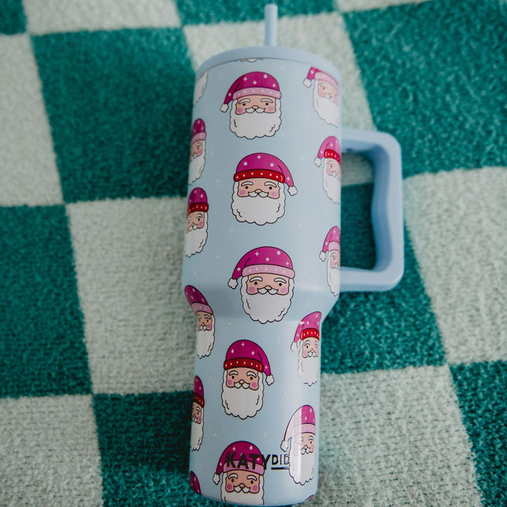 Sleepy Santa Tumbler Cup by Katydid