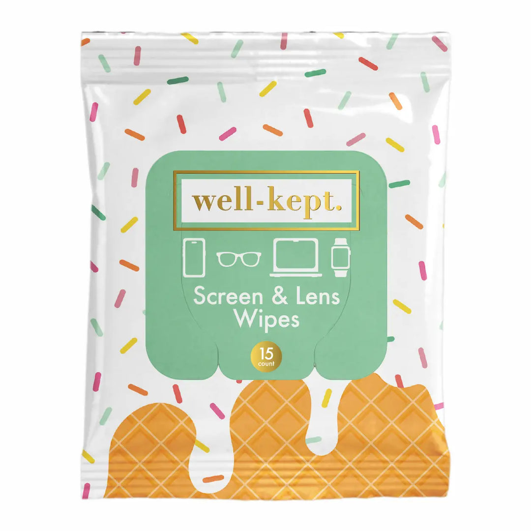Screen & Lens Wipes - Sweet Dreams by Well-Kept (Preorder: Ships in 2-3 Weeks)