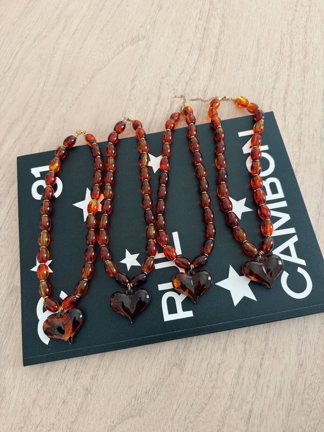 Maple Tortoise Hannah Necklace by Chansutt (Ships in 2-3 Weeks)
