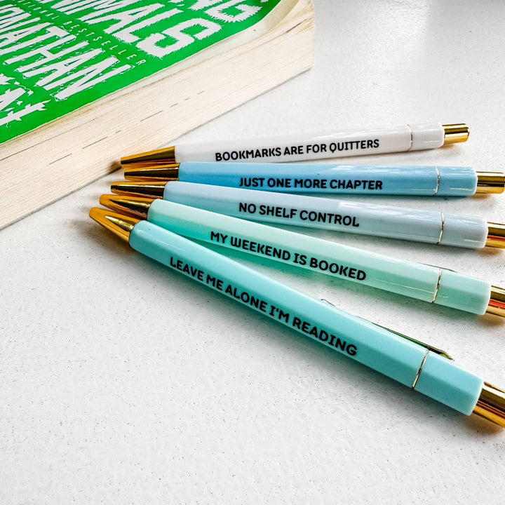 'Shh, I'm Reading' Pen Set