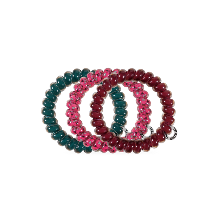 Teleties Hair Tie - Large Band Pack of 3 - Harvest Hues