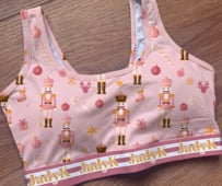 Arya Bra | Christmas Prints by JadyK (Ships in 2-3 Weeks)