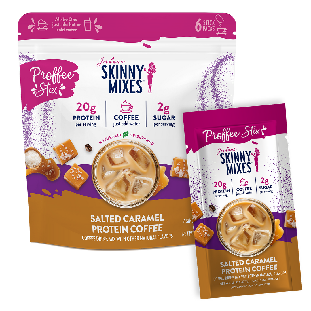Proffee Stix Protein-Coffee Drink Mix 6 ct - Salted Caramel