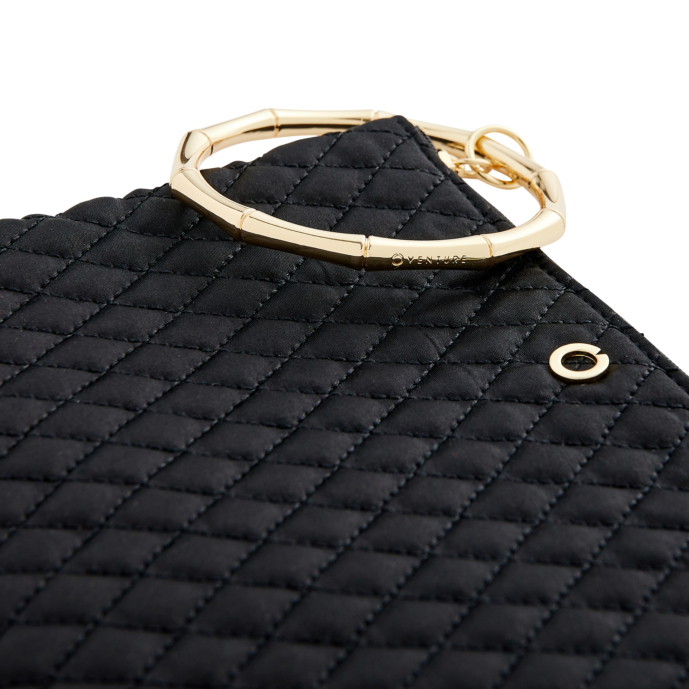 Quilted Bracelet Bag by O-Venture