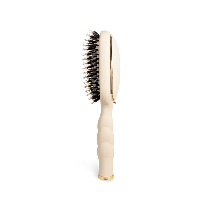 Tan Boar Hair Brush by Teleties