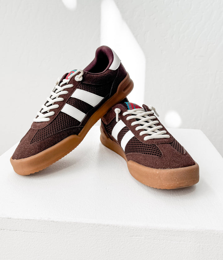 Brita Sneaker in Brown by Not Rated