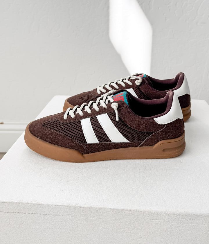 Brita Sneaker in Brown by Not Rated