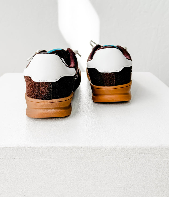 Brita Sneaker in Brown by Not Rated