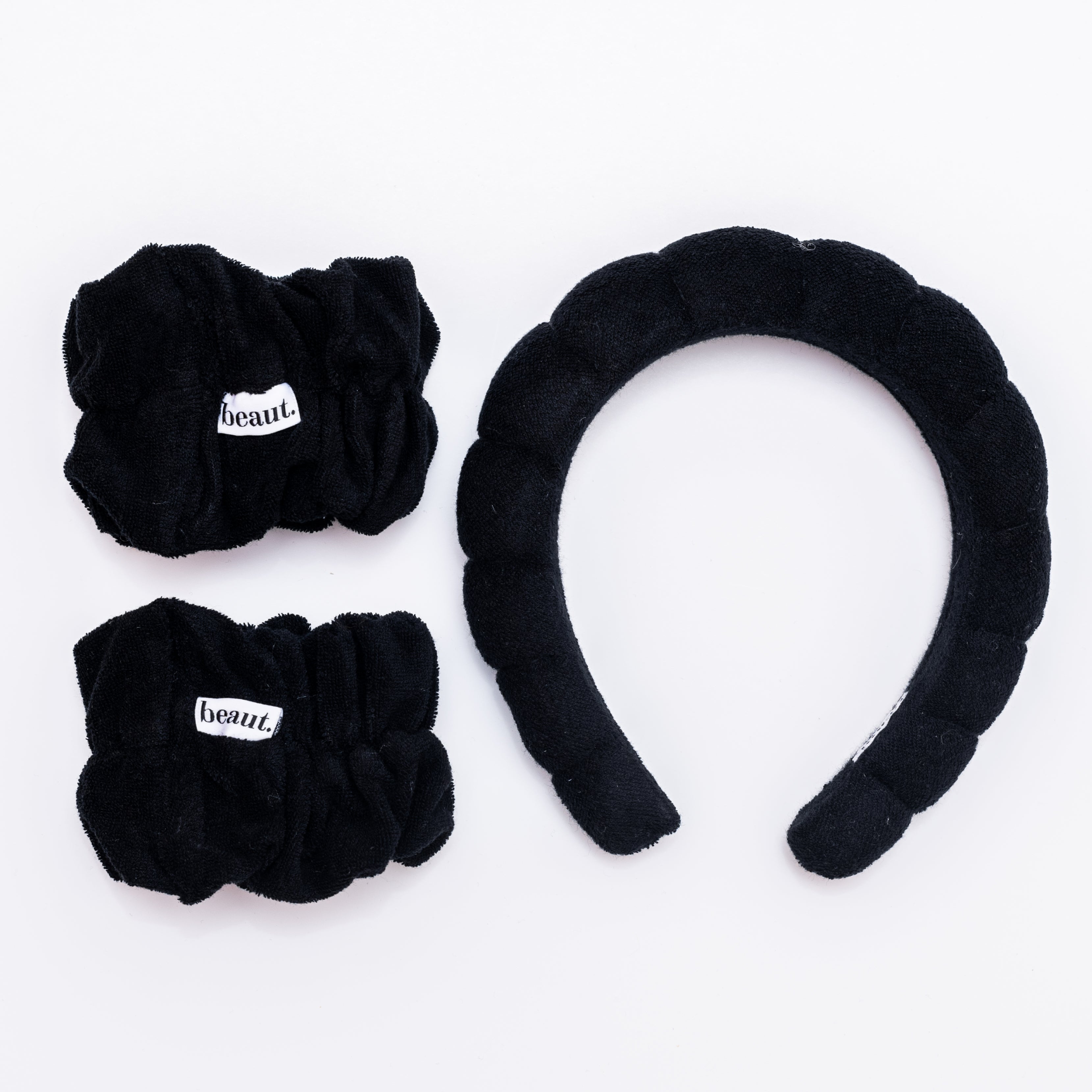 Market Live Preorder: bubble headband + wristbands set by beaut. (Ships in 2-3 Weeks)
