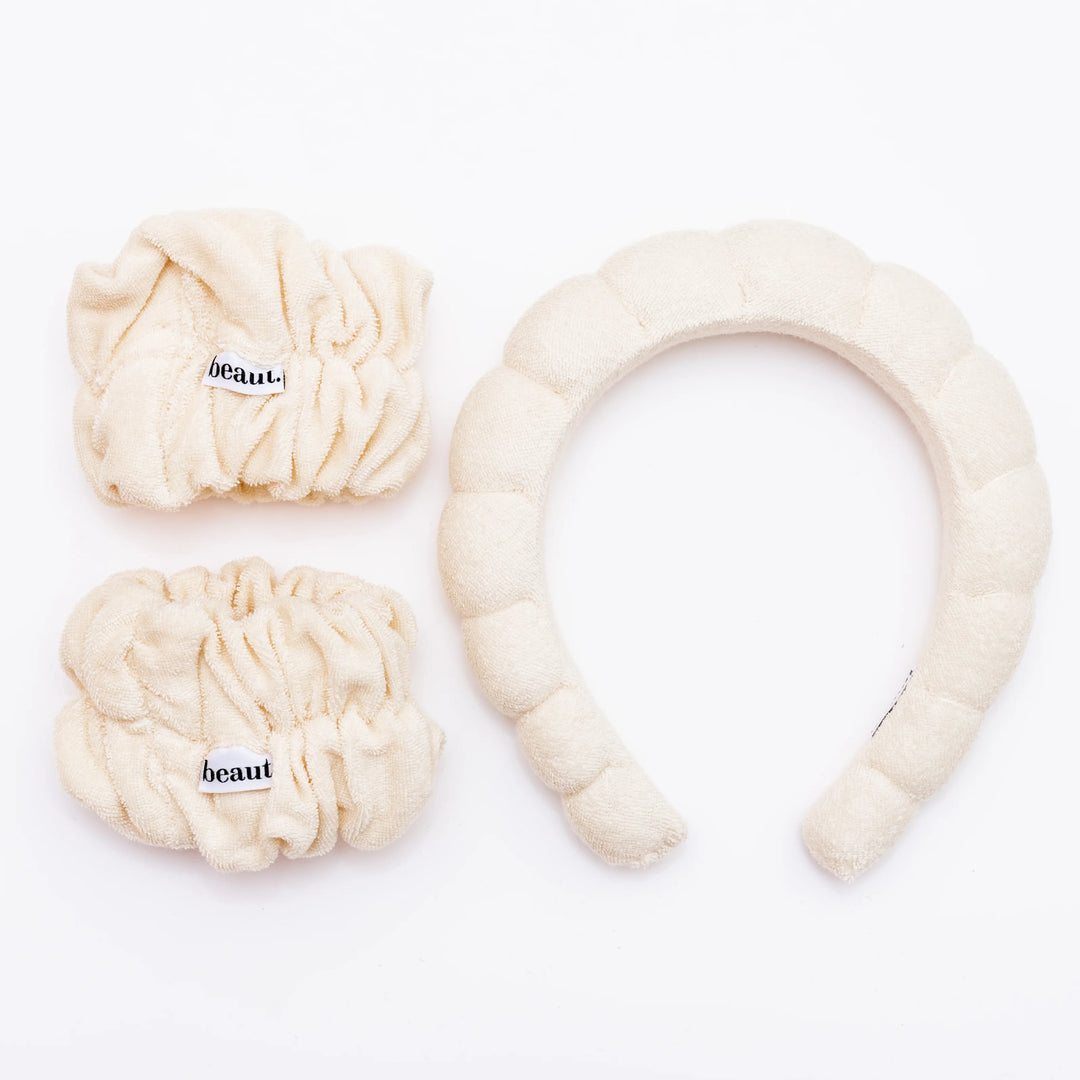 BEAUT BONANZA! bubble headband and wristband set (Ships in 2-3 Weeks)