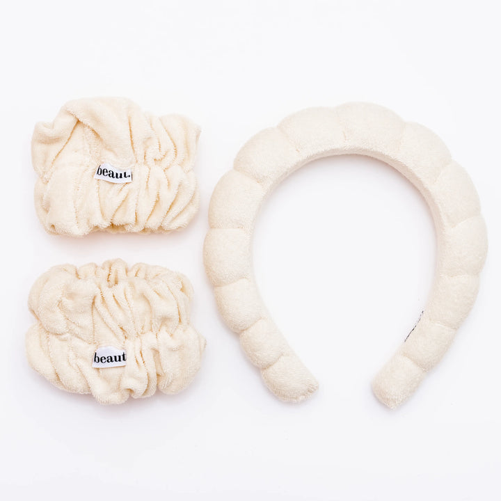 BEAUT BONANZA! bubble headband and wristband set (Ships in 2-3 Weeks)