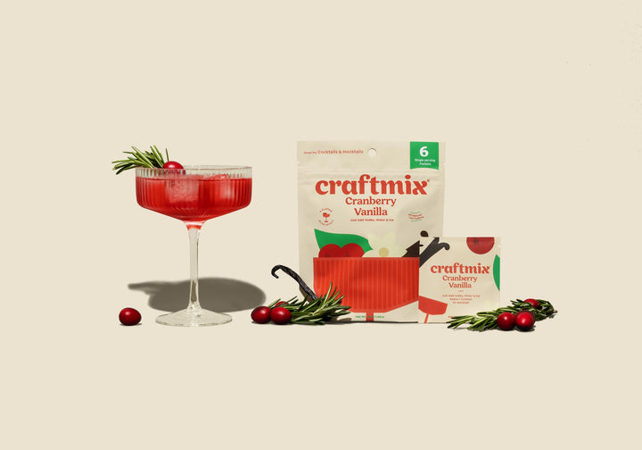 Craftmix Cranberry Vanilla Cocktail 6 Pack