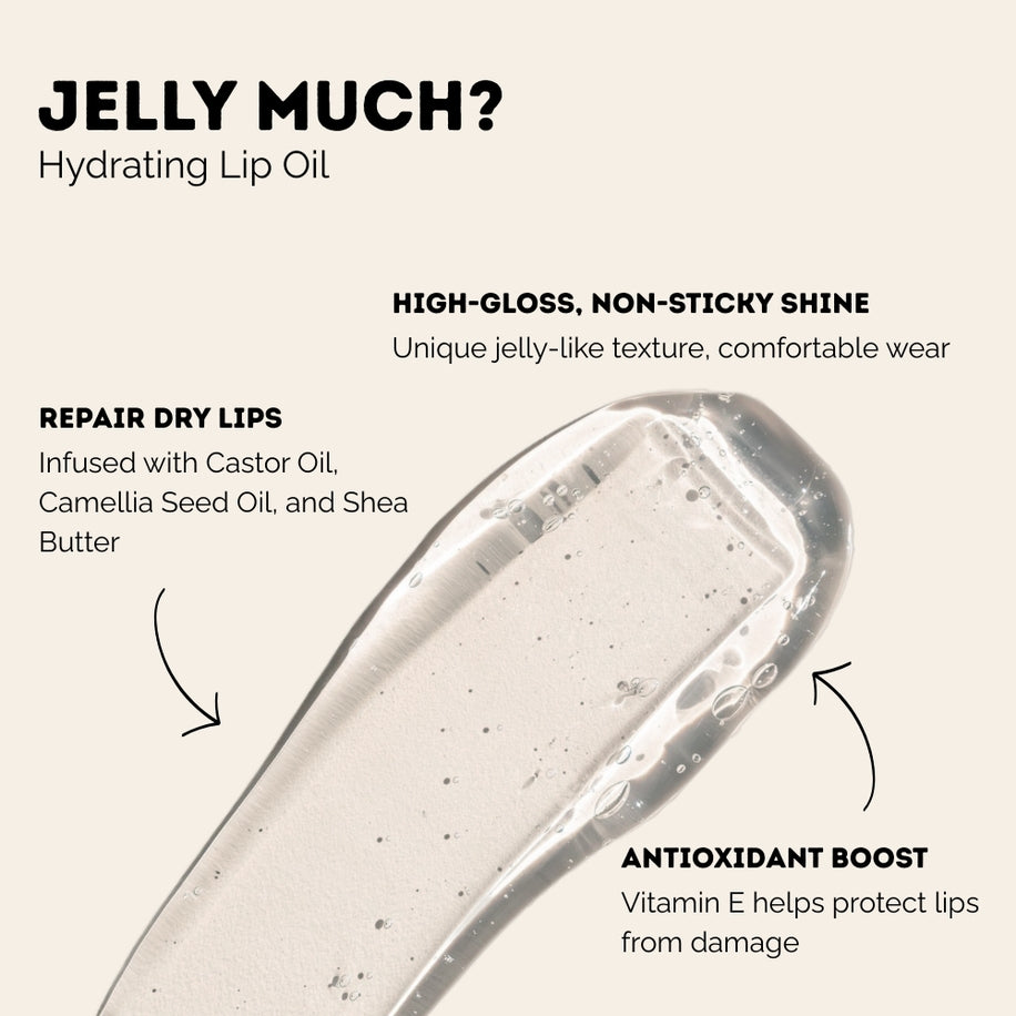 Jelly Much? Hydrating Lip Oil - Honey Glow