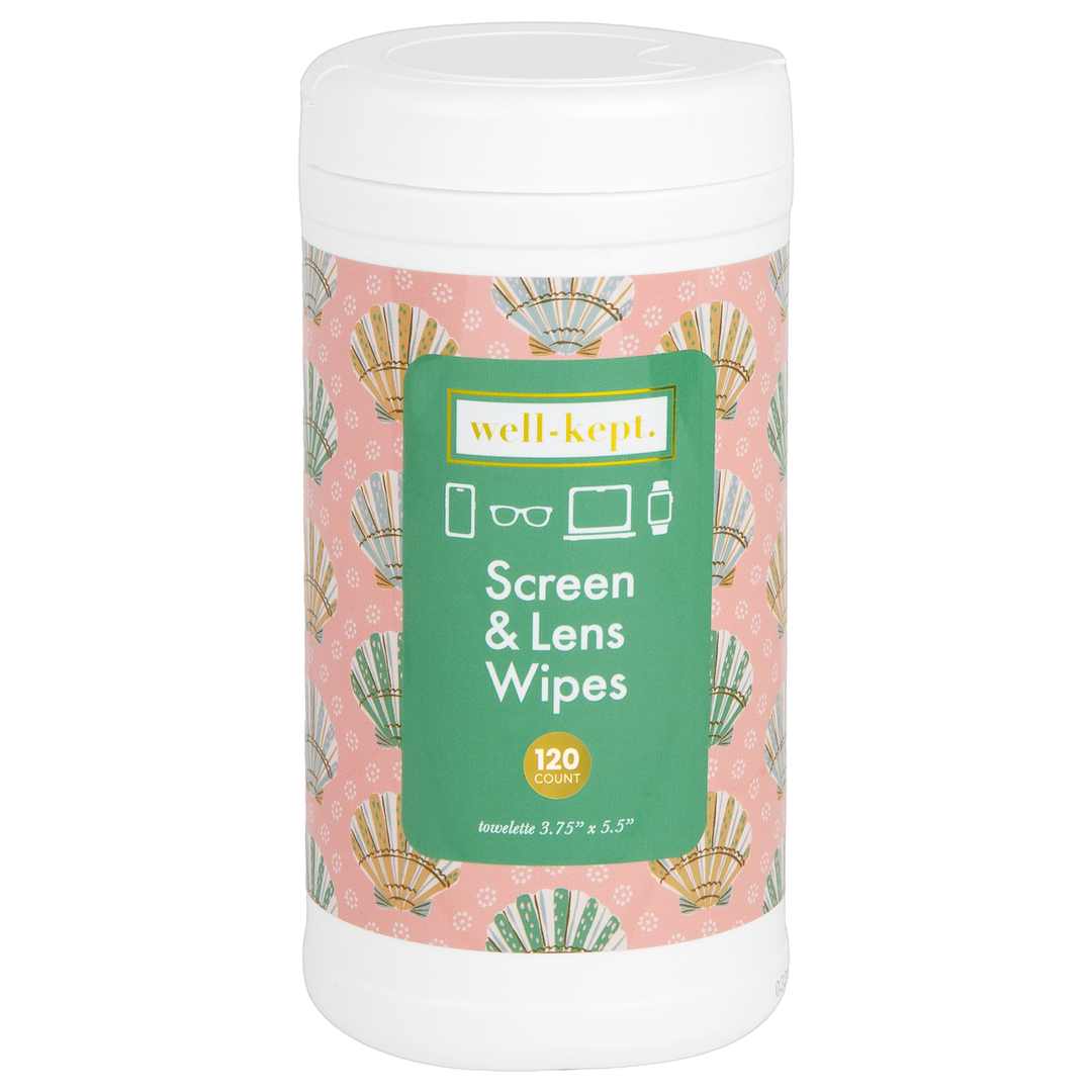 Screen & Lens Wipes Canister - Harbour Island by Well-Kept (Preorder: Ships in 2-3 Weeks)