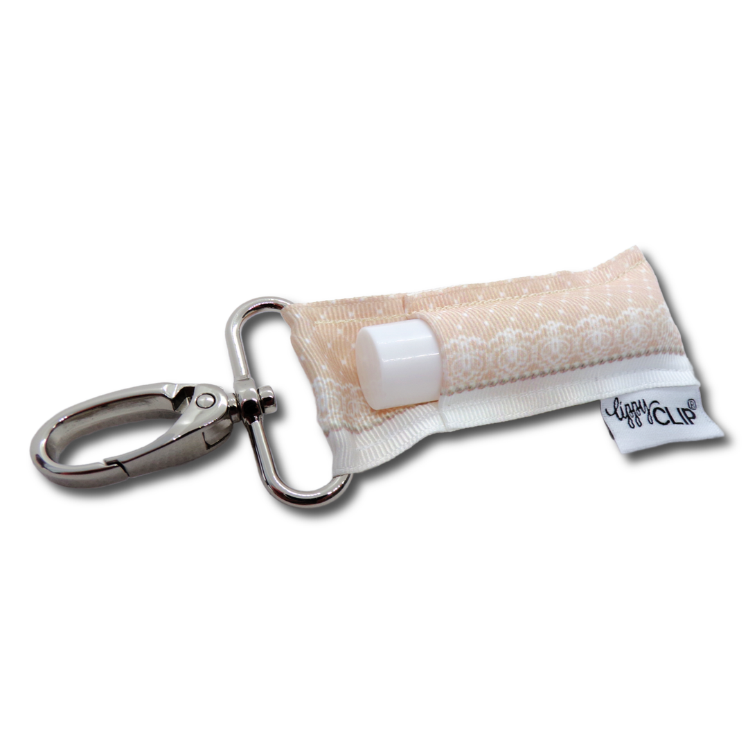 Neutral Lace LippyClip® Lip Balm Holder (PREORDER: Ships in 2-3 Weeks)