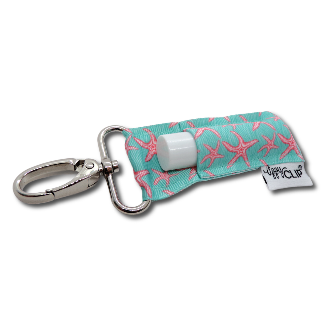 Pink Starfish LippyClip® Lip Balm Holder (PREORDER: Ships in 2-3 Weeks)