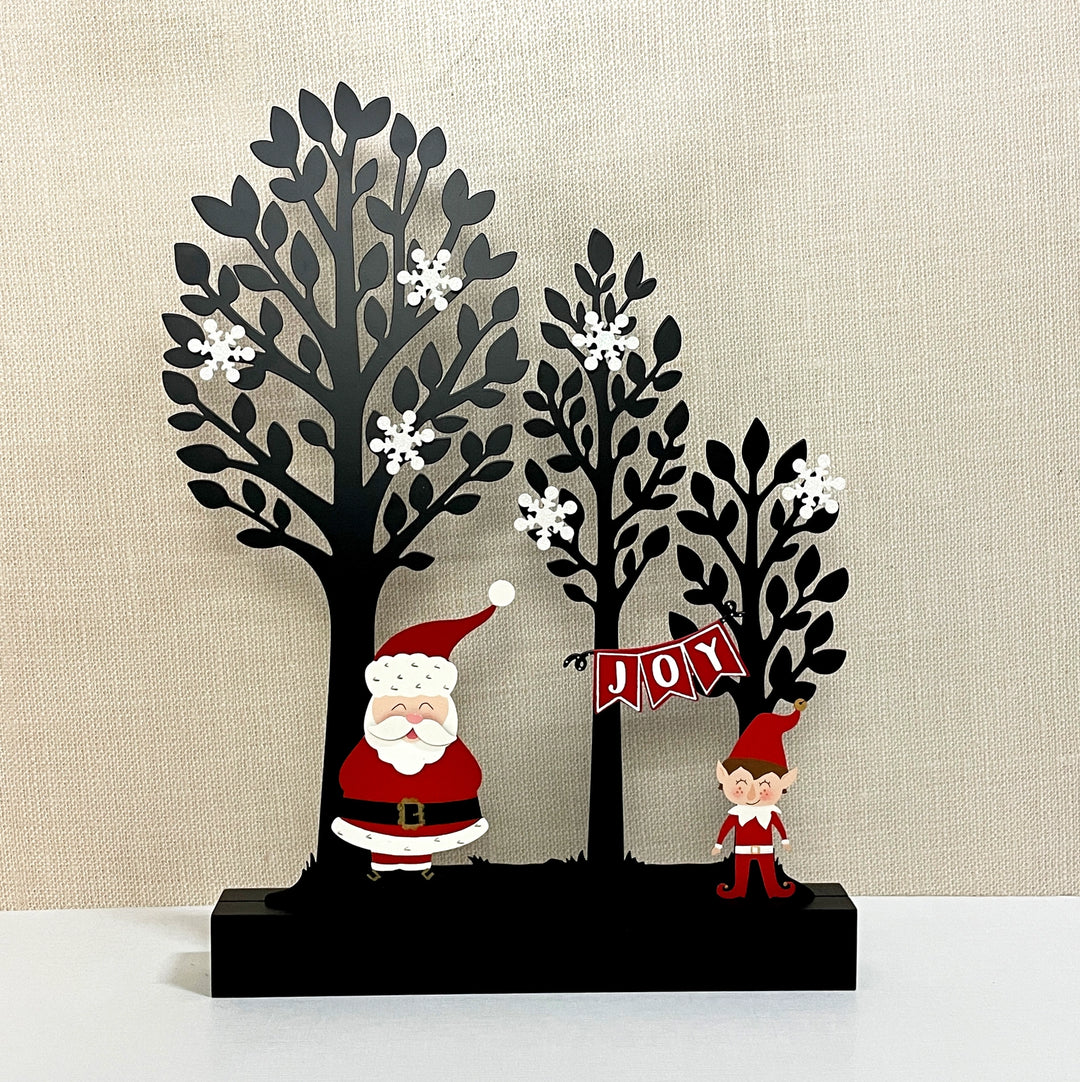 White Snowflake Set of 4 Magnets by Roeda