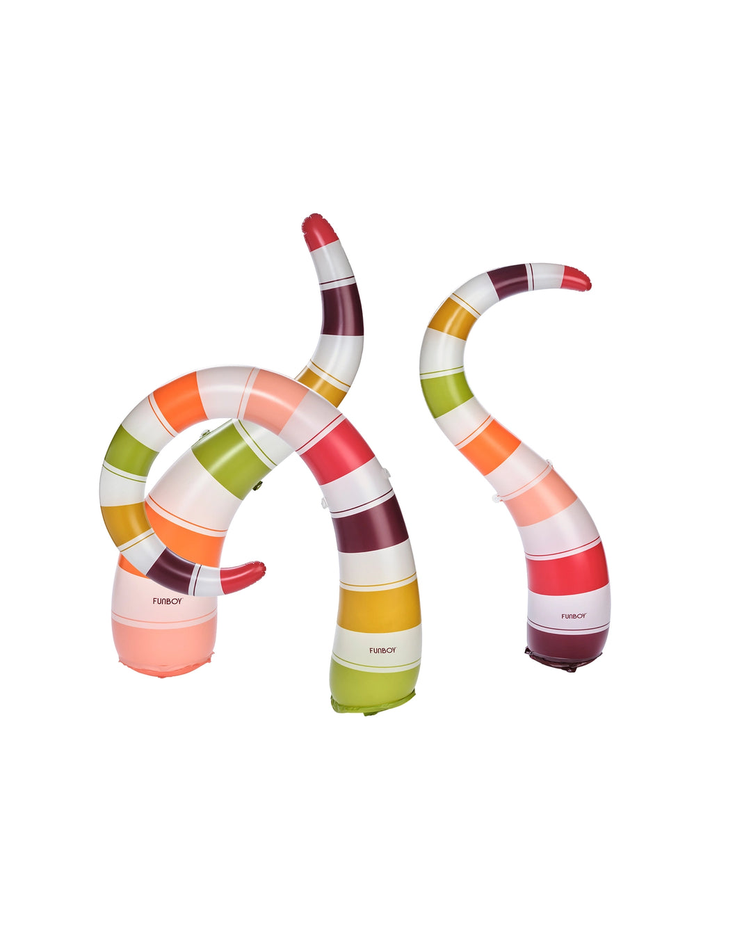 Colorful Halloween Inflatable Lawn Snakes - Set of 3 by Funboy