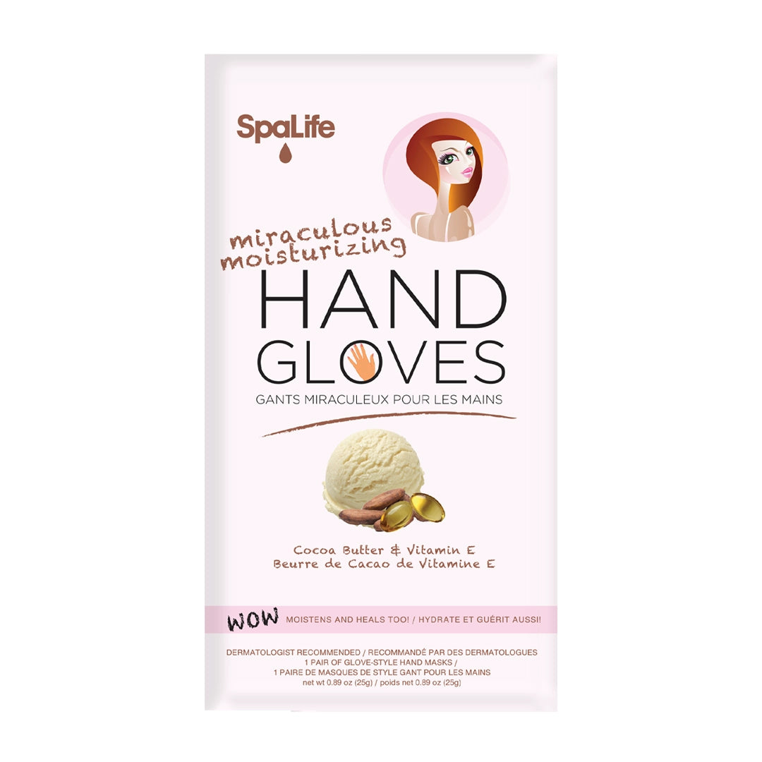 Moisturizing Hand Gloves - Cocoa Butter & Vitamin E Infused