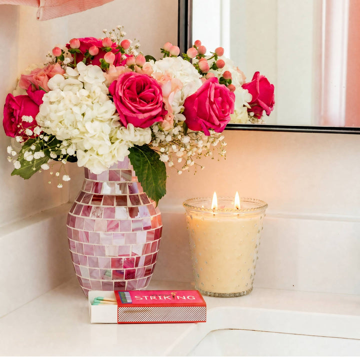 Sweet Grace Hobnail Soy Candle