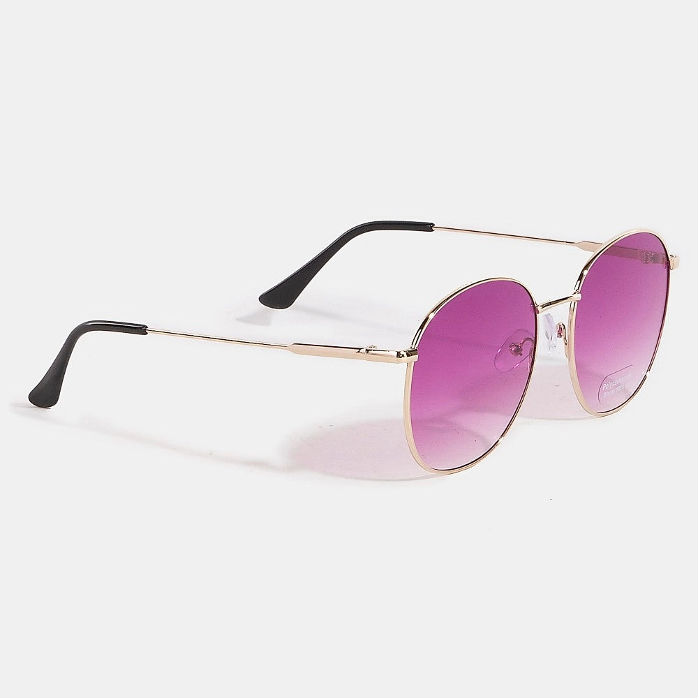 Simple Large Lens Sunglasses - Choice of Color